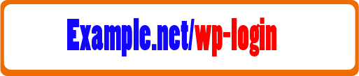 WordPress Login Example Link 1 - wp-login