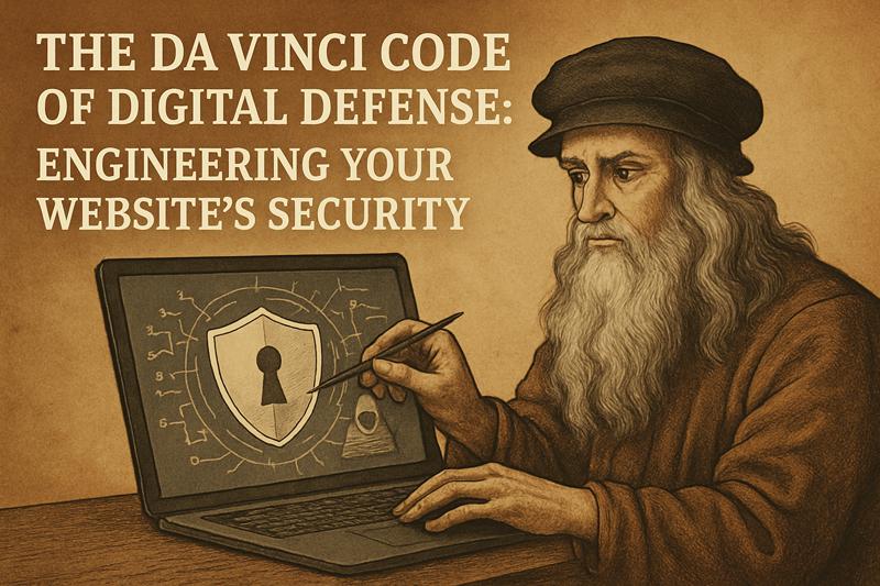 You are currently viewing The Da Vinci Code of Digital Defense: Engineering Your Website’s Security