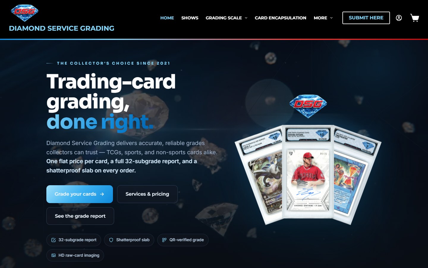 Diamond Service Grading