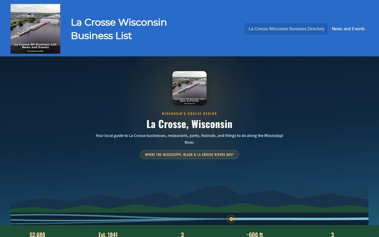 la-crosse-wi.com directory website by TIV360