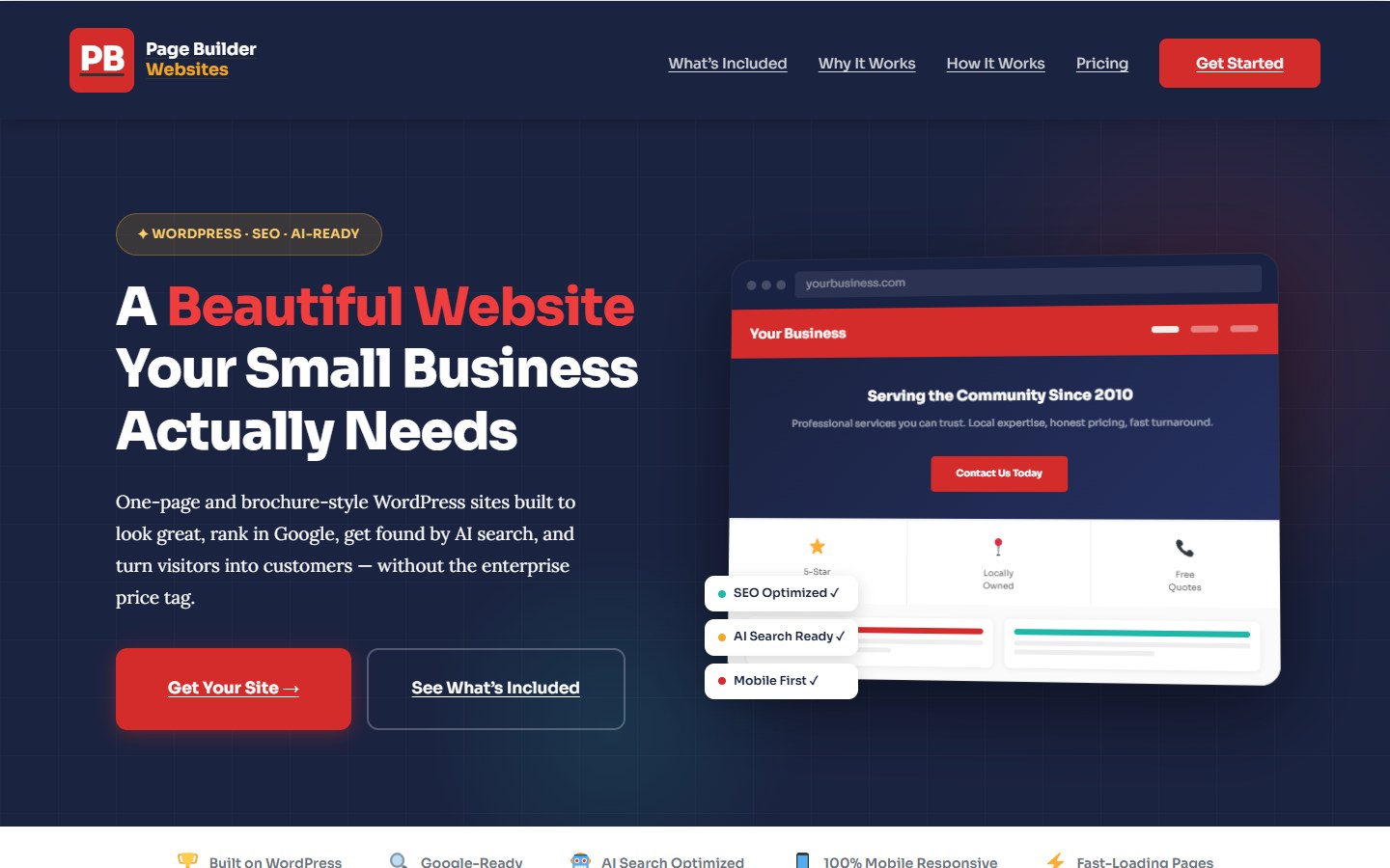Page Builder Websites
