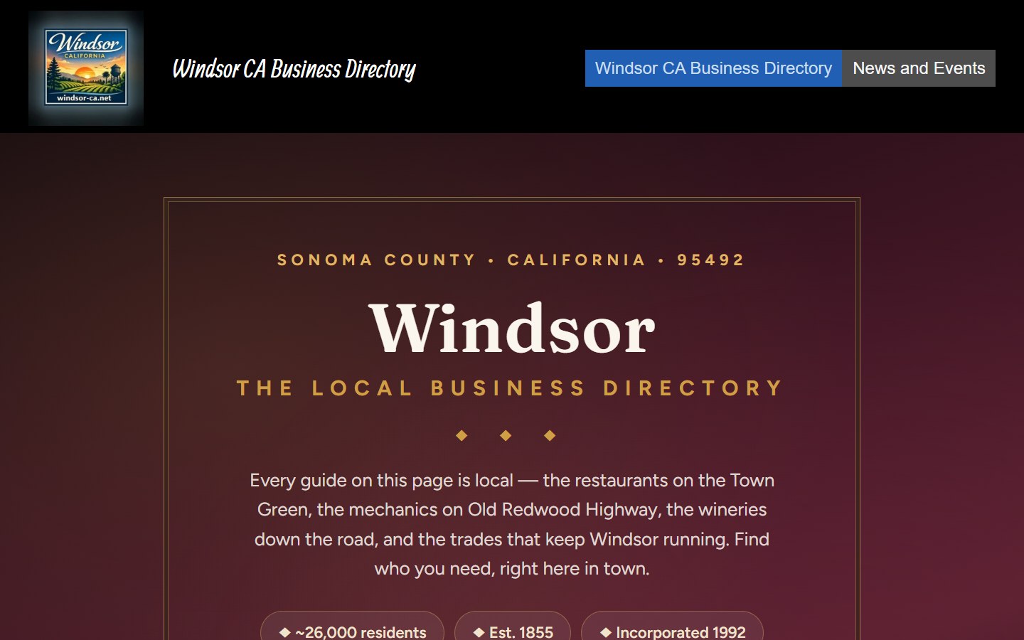 windsor-ca.net directory website by TIV360